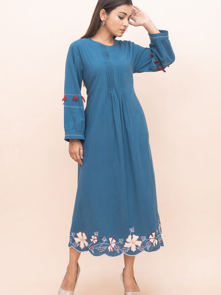 Indigo Whisper Tunic ROJM 2407122