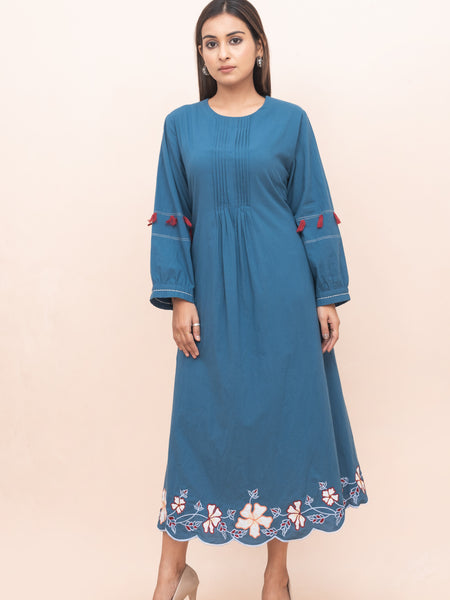 Indigo Whisper Tunic ROJM 2407122