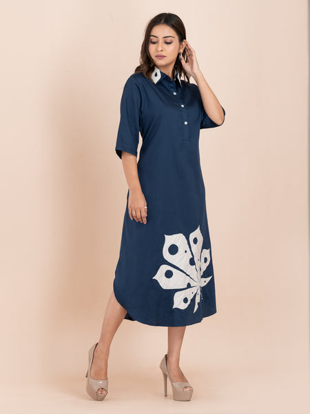 Midnight Bloom Tunic ROJM 2410150