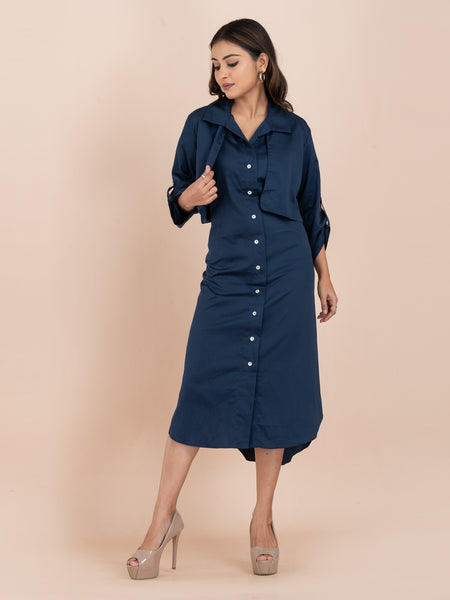 Ocean Breeze Shirt Dress ROJM 2411178B