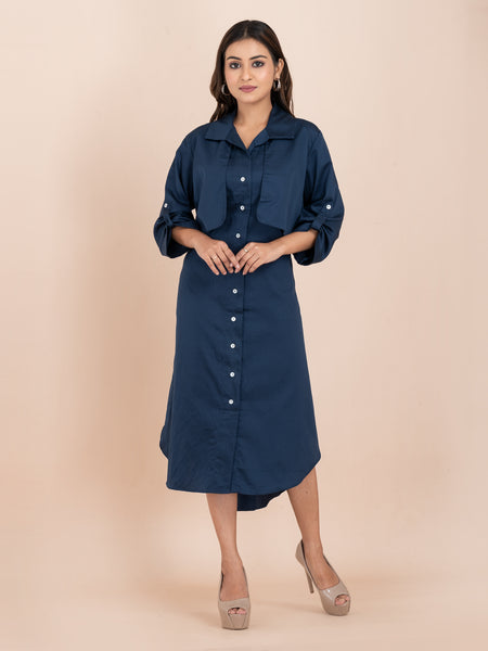 Ocean Breeze Shirt Dress ROJM 2411178B