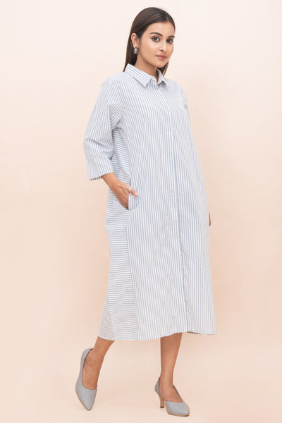 Azure Stride ROJM 230287 striped tunic dress