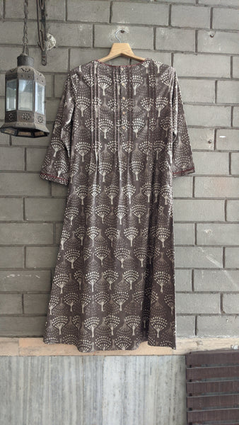 ROAM 185203 20 hand printed cotton dress