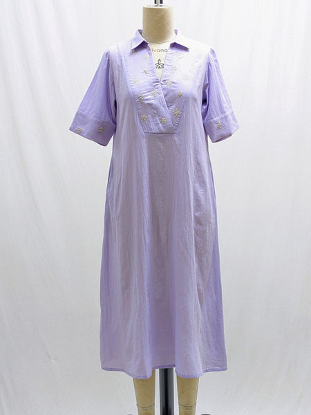 roam 223001 embroidered tunic dress